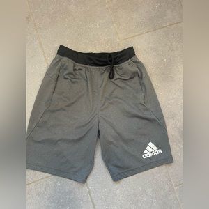 Men’s Adidas Climatelite Athletic Drawstring Shorts Size Med